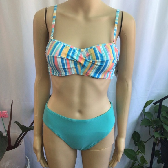 Tulum Multi Color Two Piece Swimsuit - Picture 1 of 7